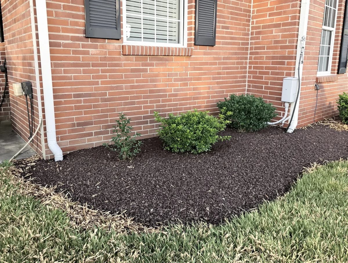 Before — yard or bed condition
